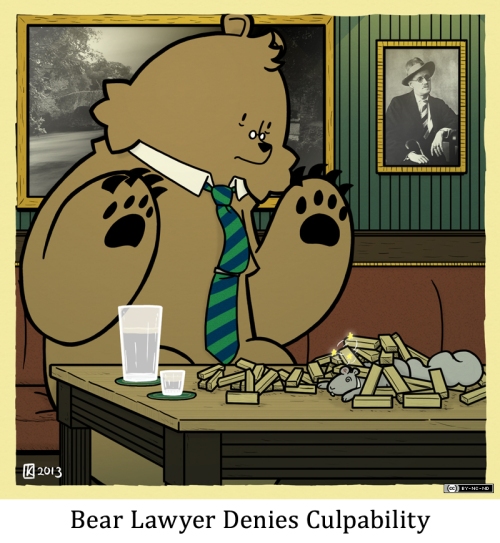 Bear Lawyer Denies Culpability